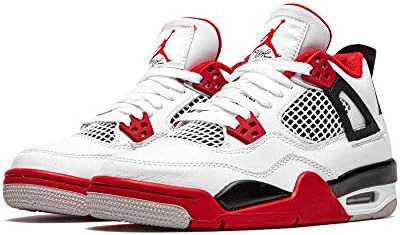 Jordan Air 4 Retro Gs Fire Red Youth 408452 160 - Tamanho